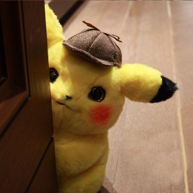 pikachu detective plush toy