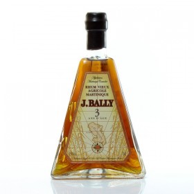 Bally 3 years old rum and its 45 ° 70cl box