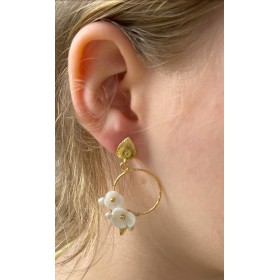 Boucles d'oreilles Flora